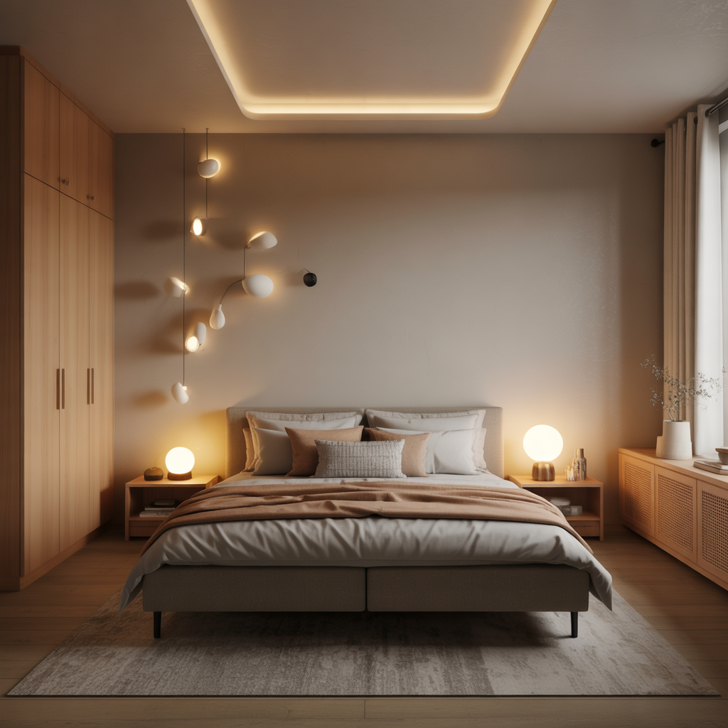 10.Belysningstips for att skapa trivsel i sovrummet