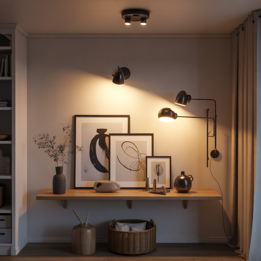 12.Sa belyser du hemmets konst och dekorationer effektivt