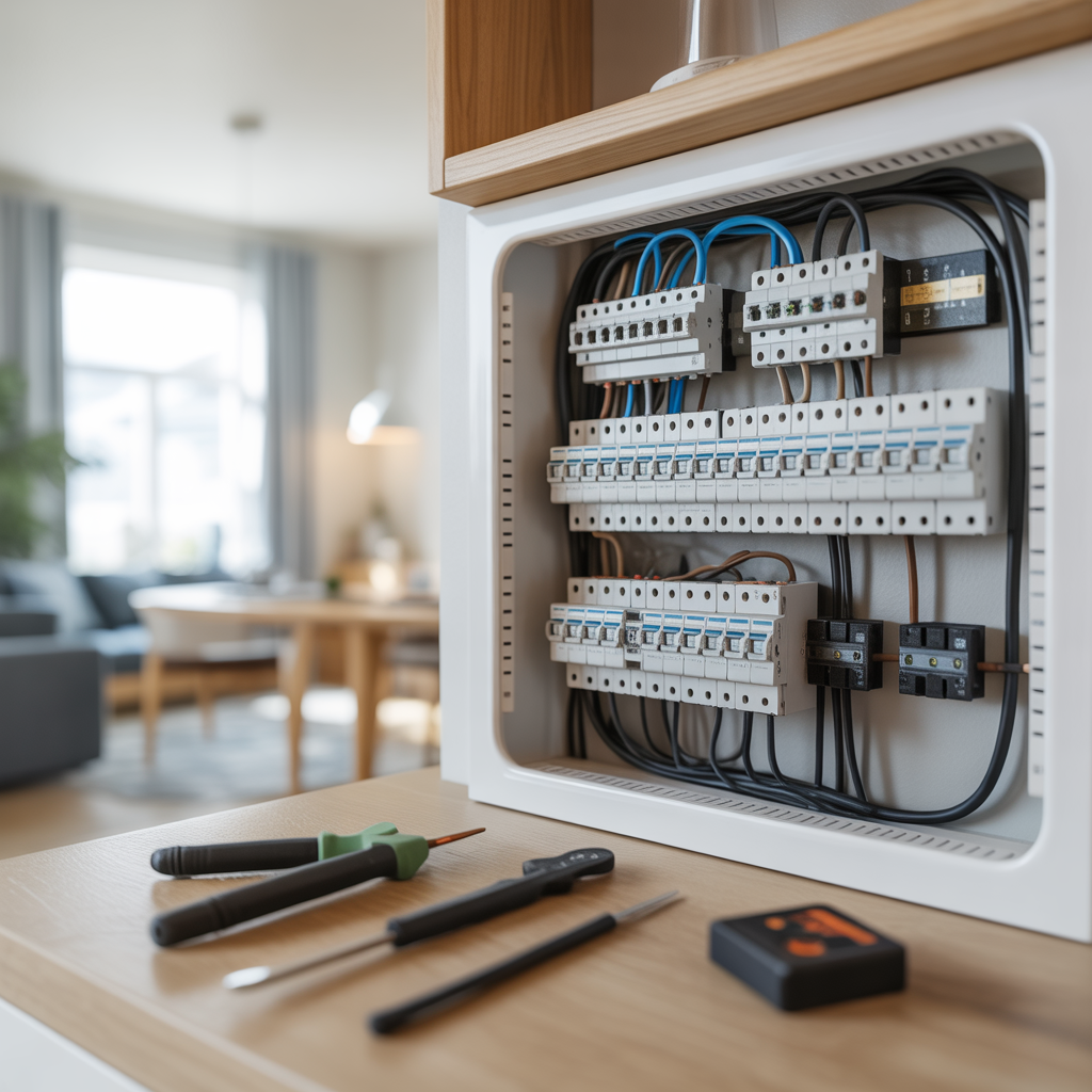 8.Hur ofta ska du inspektera hemmets elsystem