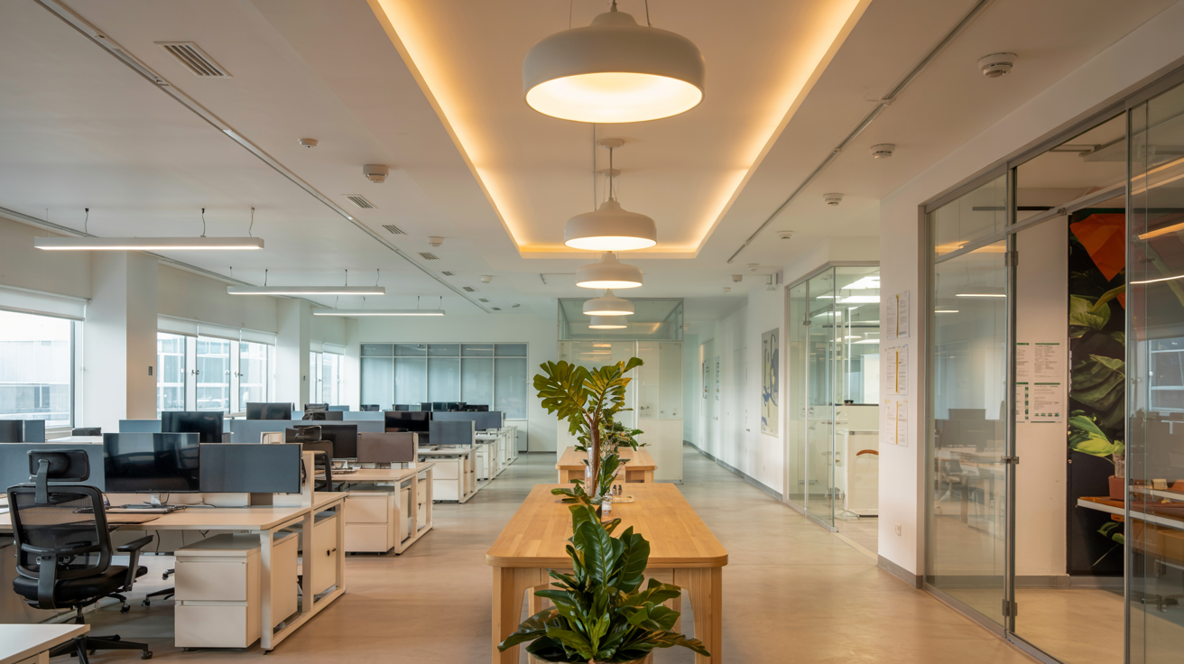 belysning kontor