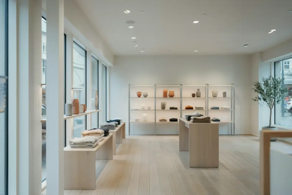 ny belysningsinstallation i butikslokal stora ursvik ursvik